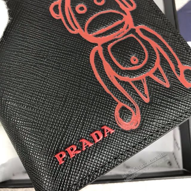prada錢包 普拉達專櫃最新聖誕限量款系列 1MC208 PRADA女士短款錢夾專  pyd2102